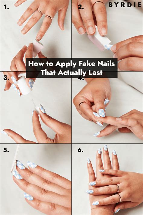 can you use shoe glue for fake nails|applying false nails without glue.